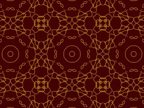 Islamic Patterns Geometric Art Arabic Background Wallpaper Illustrazione stock