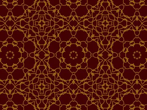 Islamic Patterns Geometric Art Arabic Background Wallpaper Stock Illustration