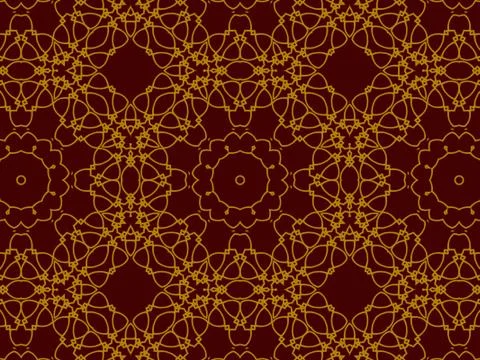 Islamic Patterns Geometric Art Arabic Background Wallpaper Stock Illustration