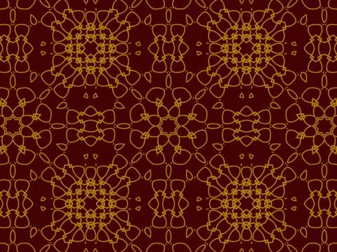 Islamic Patterns Geometric Art Arabic Background Wallpaper Stock Illustration