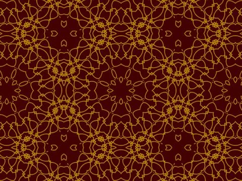 Islamic Patterns Geometric Art Arabic Background Wallpaper Stock Illustration