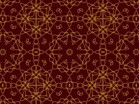 Islamic Patterns Geometric Art Arabic Background Wallpaper Stock Illustration