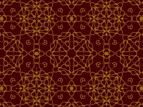 Islamic Patterns Geometric Art Arabic Background Wallpaper Stock Illustration