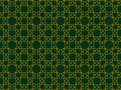 Islamic Patterns Geometric Art Arabic Background Wallpaper Stock Illustration