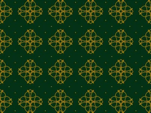 Islamic Patterns Geometric Art Arabic Background Wallpaper Stock Illustration