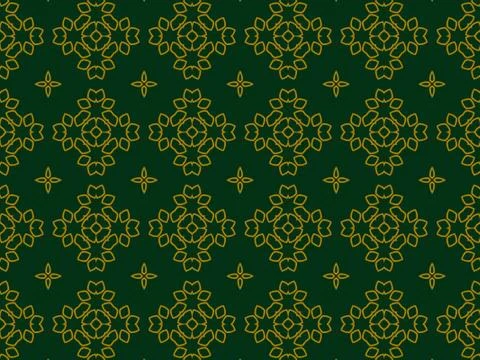 Islamic Patterns Geometric Art Arabic Background Wallpaper Stock Illustration