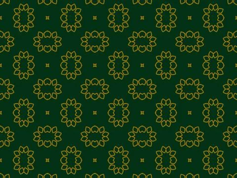 Islamic Patterns Geometric Art Arabic Background Wallpaper Stock Illustration