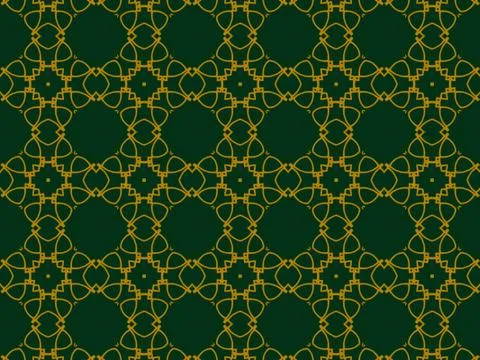 Islamic Patterns Geometric Art Arabic Background Wallpaper Stock Illustration