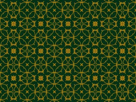 Islamic Patterns Geometric Art Arabic Background Wallpaper Stock Illustration