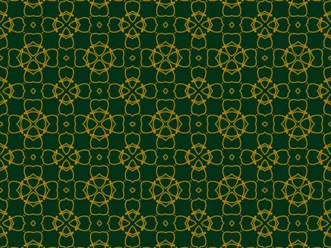 Islamic Patterns Geometric Art Arabic Background Wallpaper Illustrazione stock