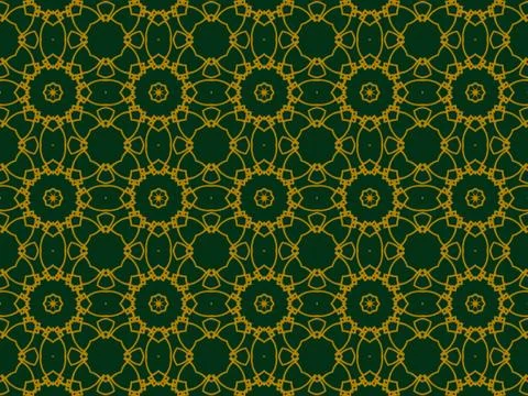 Islamic Patterns Geometric Art Arabic Background Wallpaper Stock Illustration