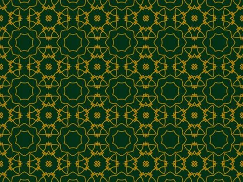 Islamic Patterns Geometric Art Arabic Background Wallpaper Stock Illustration