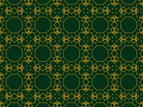 Islamic Patterns Geometric Art Arabic Background Wallpaper Stock Illustration