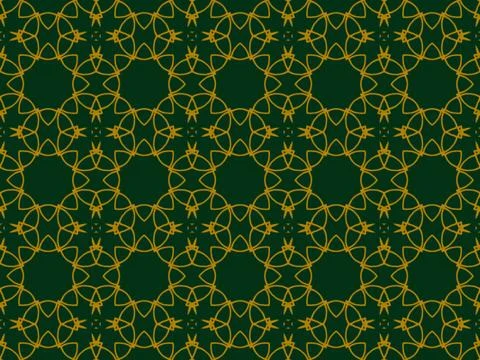 Islamic Patterns Geometric Art Arabic Background Wallpaper Stock Illustration