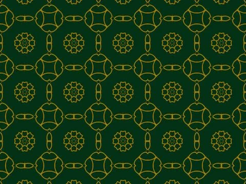 Islamic Patterns Geometric Art Arabic Background Wallpaper Stock Illustration