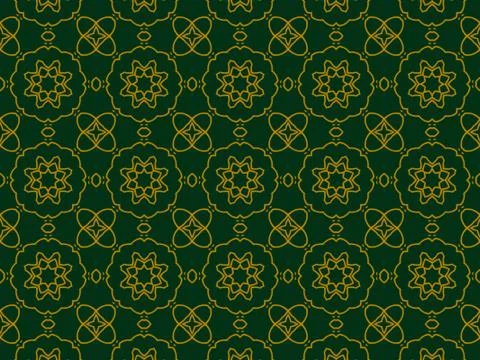 Islamic Patterns Geometric Art Arabic Background Wallpaper Stock Illustration