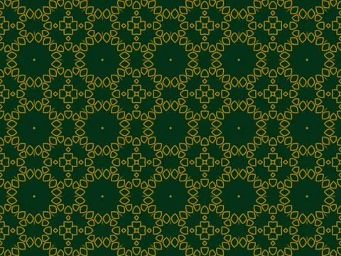 Islamic Patterns Geometric Art Arabic Background Wallpaper Stock Illustration