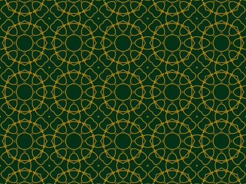 Islamic Patterns Geometric Art Arabic Background Wallpaper Stock Illustration