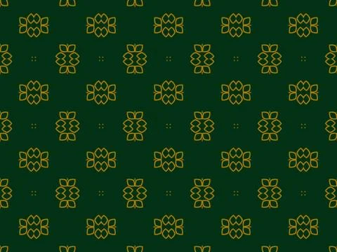 Islamic Patterns Geometric Art Arabic Background Wallpaper Stock Illustration