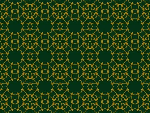 Islamic Patterns Geometric Art Arabic Background Wallpaper Illustrazione stock