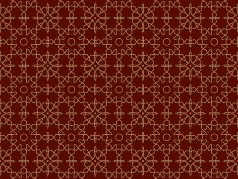 Islamic Patterns Geometric Art Arabic Background Wallpaper Foto stock