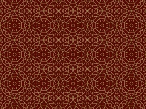 Islamic Patterns Geometric Art Arabic Background Wallpaper Foto stock
