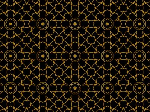 Islamic Patterns Geometric Art Arabic Background Wallpaper Stock Photos