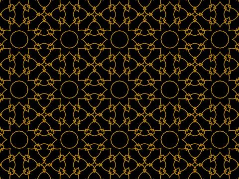 Islamic Patterns Geometric Art Arabic Background Wallpaper Foto stock