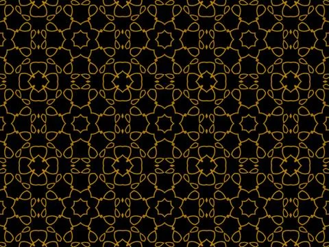 Islamic Patterns Geometric Art Arabic Background Wallpaper Foto stock