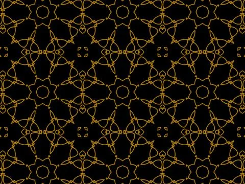 Islamic Patterns Geometric Art Arabic Background Wallpaper 스톡 사진