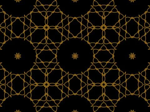 Islamic Patterns Geometric Art Arabic Background Wallpaper Foto stock