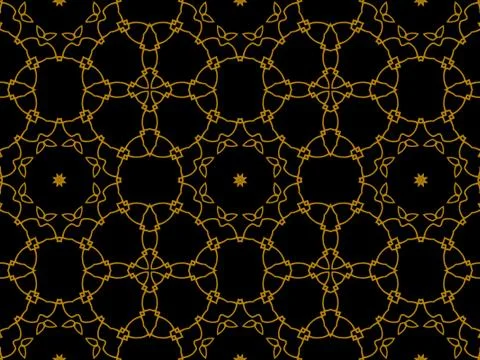 Islamic Patterns Geometric Art Arabic Background Wallpaper Foto stock
