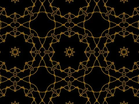 Islamic Patterns Geometric Art Arabic Background Wallpaper Foto stock
