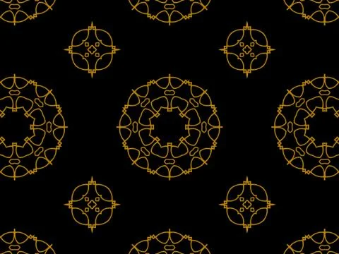 Islamic Patterns Geometric Art Arabic Background Wallpaper Foto stock