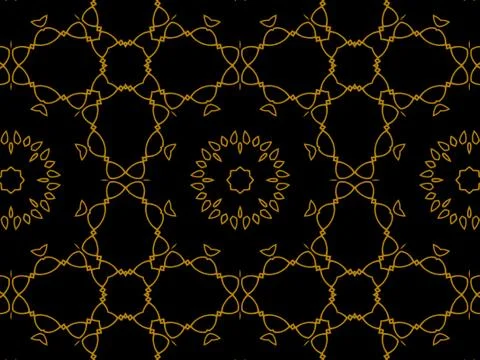 Islamic Patterns Geometric Art Arabic Background Wallpaper Foto stock