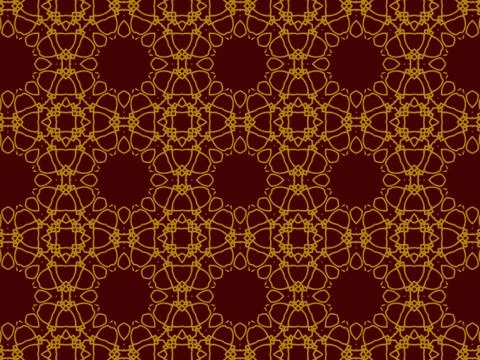Islamic Patterns Geometric Art Arabic Background Wallpaper Foto stock