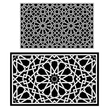 Islamic patterns Stock Illustration
