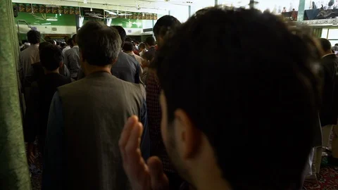 Islamic people praying Stock-Footage 91300249