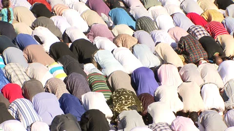 Islamic prayers_Close shot Stock Footage 33048634