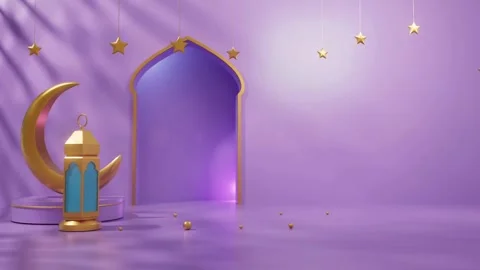 Islamic Ramadan Background lamp lantern, eid al adha and ramadhan moments Eid Stock-Footage 270953497
