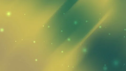 Islamic Ramadan Glowing Abstract Background with Green and Golden Light Stock Footage 300068380