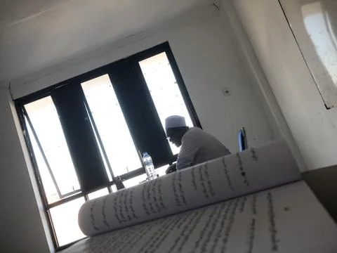 Islamic religious lectures 스톡 사진