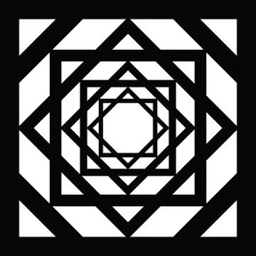 Islamic seamless art pattern. Eight-pointed star Stock Illustration