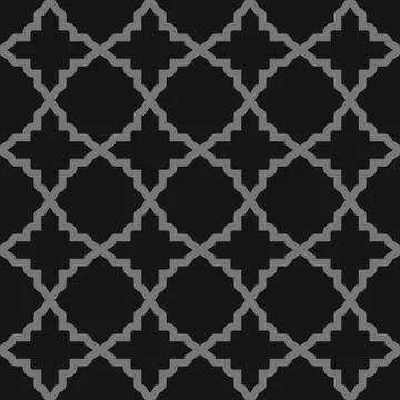 Islamic seamless pattern with arabic geometric ornament texture background 스톡 일러스트
