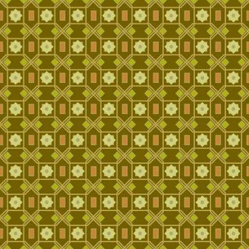 Islamic seamless pattern arabic vectorgeometric Stock Illustration