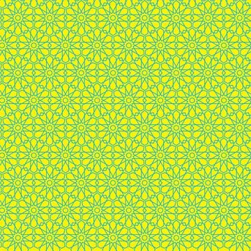Islamic seamless pattern background vector illustration Stock Illustration