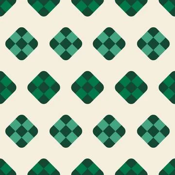 Islamic simple pattern for Ramadhan backrgound Illustrazione stock