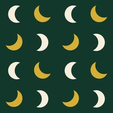 Islamic simple pattern for Ramadhan backrgound Stock Illustration