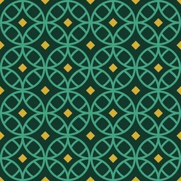 Islamic simple pattern for Ramadhan backrgound Stock Illustration