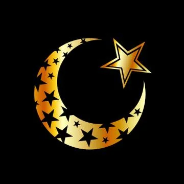 The Islamic star Stock Illustration